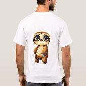 Maybe Later Funny Sloth T-Shirt (Dos)