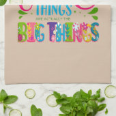 Maybe The Little Things Are Actually The Big Thing Theedoek (Gevouwen)