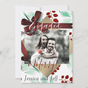 Mayberry Engaged and Merry Photo Holiday