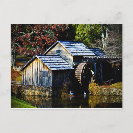 Mayberry Mills Briefkaart (Voorkant)