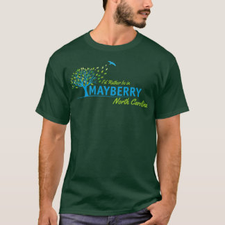 Mayberry North Olina van het Andy Griffith Show T-shirt