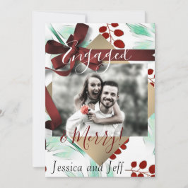 Mayberry Verloving en vrolijk foto Kerst