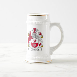 Maycock Family Crest Bierpul