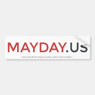 MayDay Bumpersticker