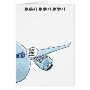 Mayday. Mayday. Mayday. Eenden in de motor