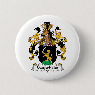 Mayerhofer Family Crest Ronde Button 5,7 Cm