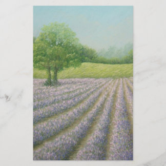 Mayfield Lavender in Bloom Basic Stationery Briefpapier