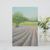 Mayfield Lavender in Bloom Basic Stationery Briefpapier (Staand voorkant)