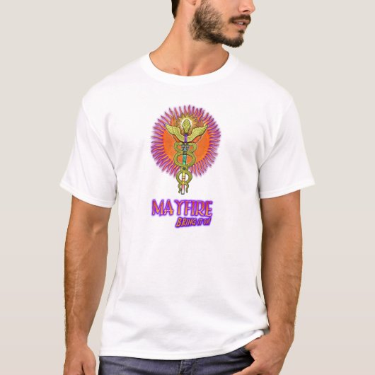 Mayfire Dark T, Organic Cotton T-shirt (Voorkant)