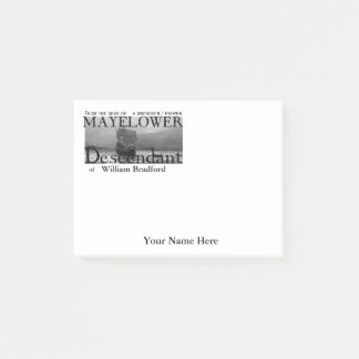 Mayflower Descendant, Bewezen/Onbewezen Post-it® Notes