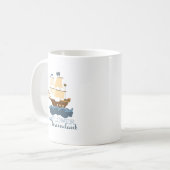 Mayflower Descendant Koffiemok (Voorkant links)