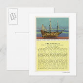 Mayflower Model Briefkaart (Voorkant / Achterkant)