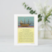 Mayflower Model Briefkaart (Staand voorkant)