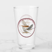 Mayfly Beer Pint Glass Glas (Achterkant)