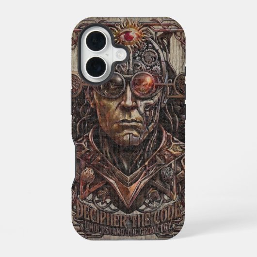 Maynard - Decodeer de Cyber Occulte Code iPhone 16 Hoesje (Achterkant)