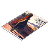 Maynard Dixon Sunset Juli Notitieboek (Linkerzijde)