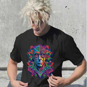 Maynard psychedelische alt rock frontman grafische t-shirt