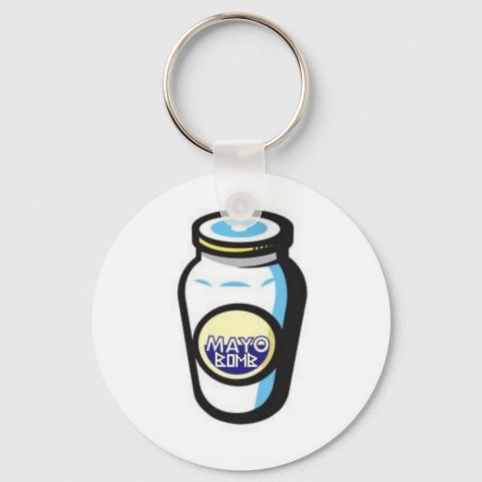 Mayo Bomb Jar Sleutelhanger (Voorkant)