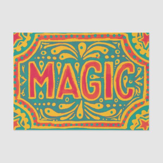 Mayo De Magic Tissuepapier (Voorkant)