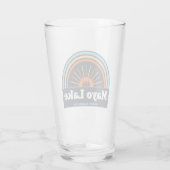 Mayo Lake North Carolina Rainbow Glas (Achterkant)