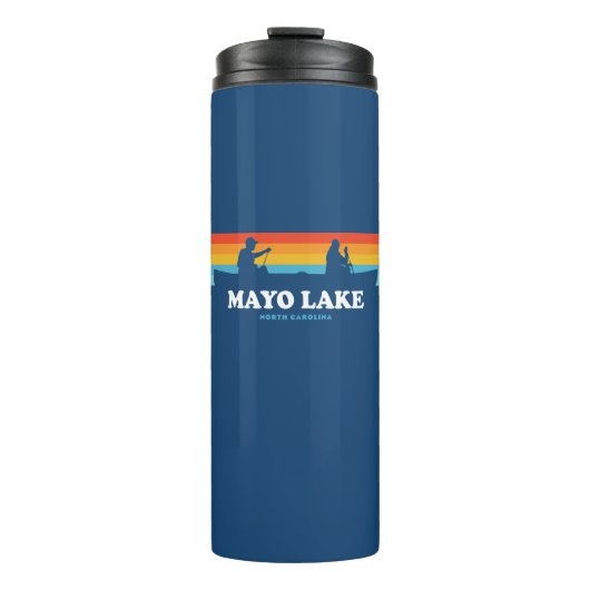 Mayo Lake North Carolina Thermosbeker (Voorkant)