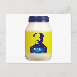 MAYO - Nieuwe Chinese mayonaise Briefkaart