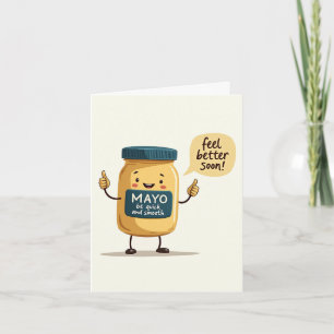 Mayo Récupération - Drôle Se Bien Bientôt Carte