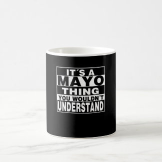 MAYO Surname Persoonlijke cadeaus Koffiemok