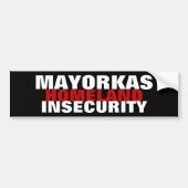 MAYORKAS directeur Binnenlandse Veiligheid Bumpersticker (Voorkant)