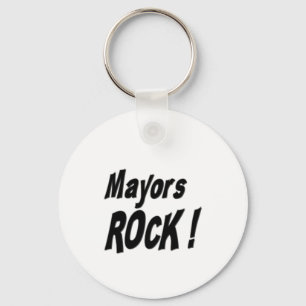 Mayors Rock. Button Sleutelhanger