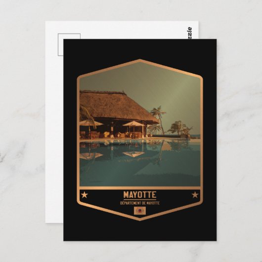 Mayotte Briefkaart (Voorkant / Achterkant)