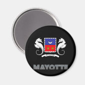 Mayottian Emblem Magneet (Voorkant / Achterkant)