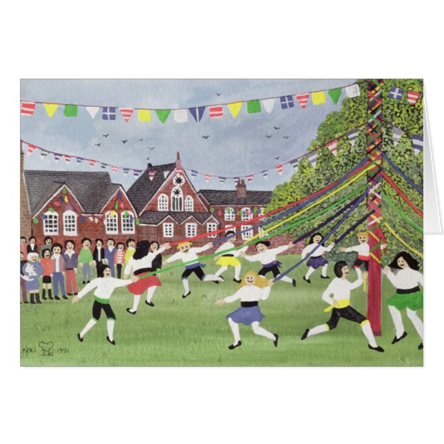 Maypole Dancing 1991 (Voorkant Horizontaal)