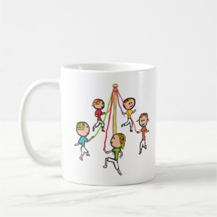 Maypole Dancing Koffiemok