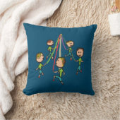 Maypole Dancing Kussen (Deken)