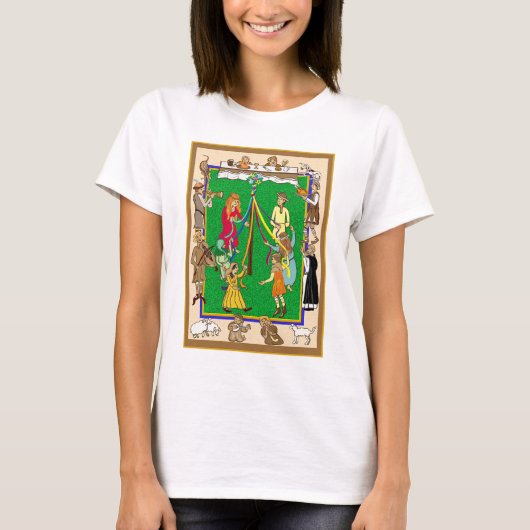 Maypole, Medieval Fayre T-shirt (Voorkant)