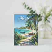 Mayreau Saint Vincent en de Grenadines Briefkaart (Staand voorkant)