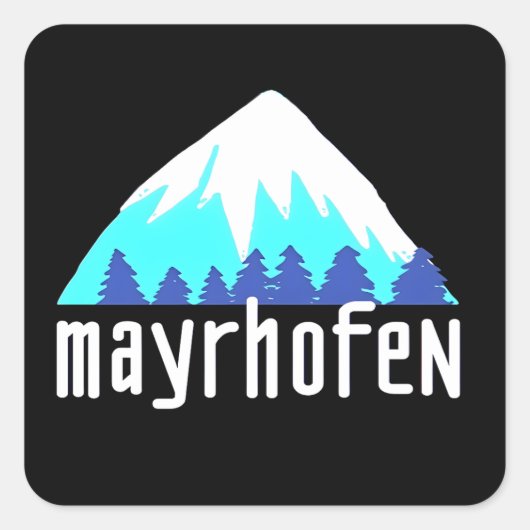 Mayrhofen Ski Stickers - Epic Shred Pack (Set van  (Voorkant)