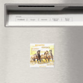 Mays Horses Magnet Magneet (Insitu (Vaatwasser))