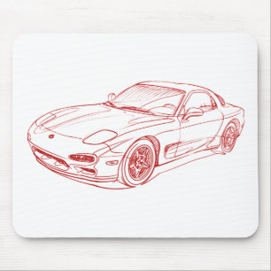Maz RX7 FD Muismat