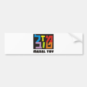 Mazal Tov Bumpersticker