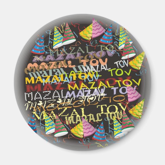 mazal tovs magneet (Voorkant)