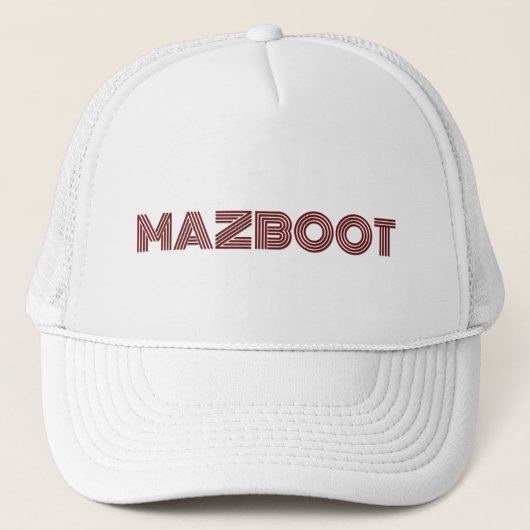 Mazboot Trucker Pet (Voorkant)