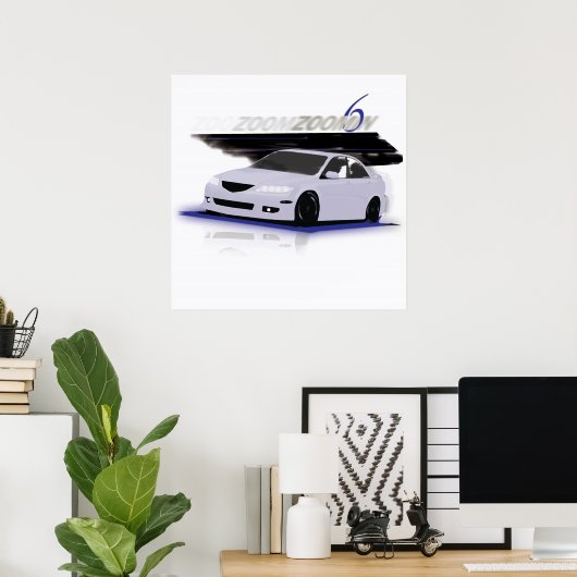 mazda 6 poster (Thuiskantoor)