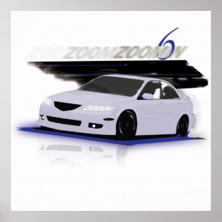 mazda 6 poster