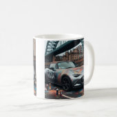 Mazda MX-5 Miata ND Gen 4 spray peint Mug (Devant droit)