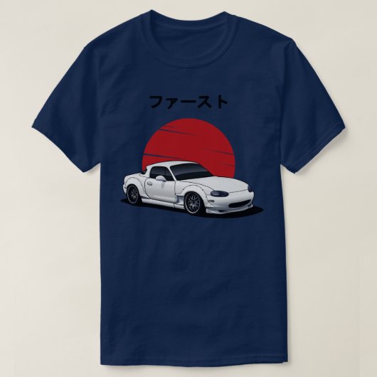 Mazda MX 5 Miata T-shirt (Design voorkant)