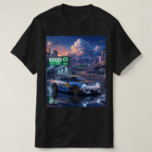 Mazda RX-7 FD Toerwagen T-shirt