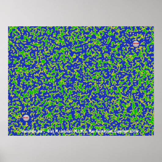 maze08 b.pov. poster (Voorkant)