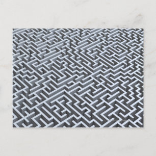 Maze 2 briefkaart